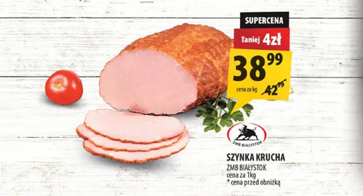 Szynka Krucha ZMB Białystok promocja w Arhelan