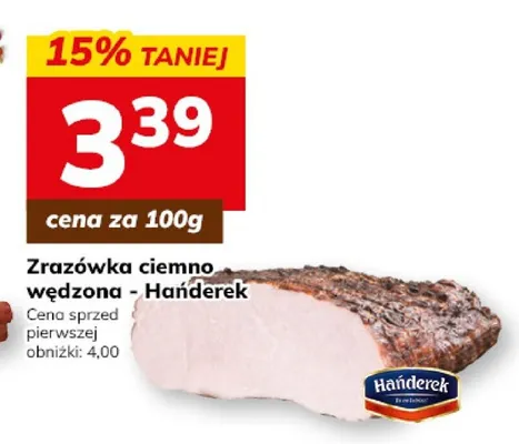 Zrazówka ciemno wędzona promocja w Hitpol