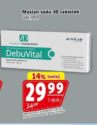 Maślan sodu Unipro promocja w Prim Market