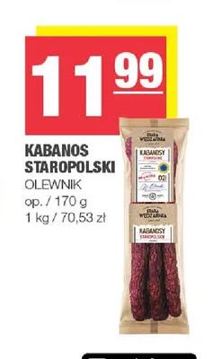 Kabanos staropolski Olewnik promocja w SPAR