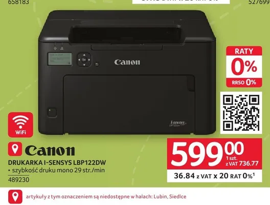 Drukarka Canon i-SENSYS LBP122dw promocja w Selgros