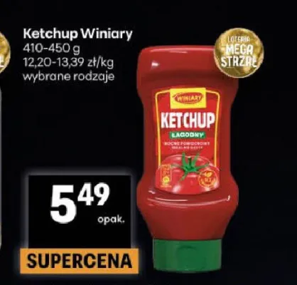 Ketchup łagodny Winiary promocja w Delikatesy Centrum