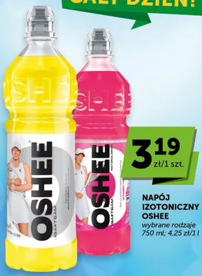 Napój izotoniczny Oshee Multifruit promocja w Groszek