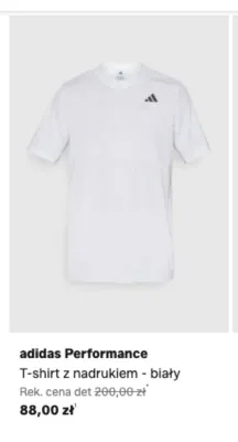 T-shirt z nadrukiem adidas Performance biały promocja w Lounge by Zalando