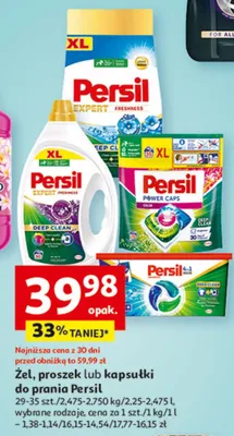 Żel, proszek lub kapsułki do prania Persil promocja w Auchan
