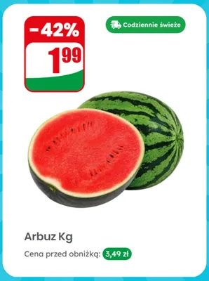 Arbuz promocja w Dino