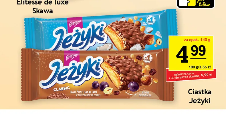 Ciastka Jeżyki Goplana promocja w Gram Market