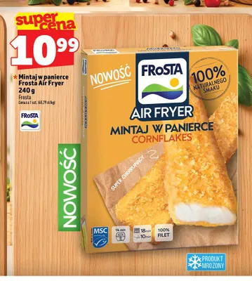 Mintaj w panierce Frosta Air Fryer promocja w TOPAZ