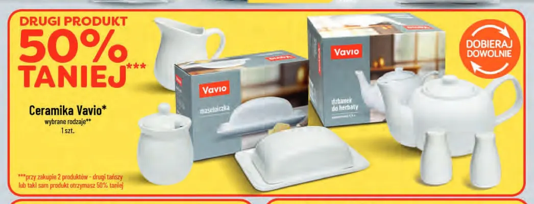 Ceramika Vavio promocja w POLOmarket