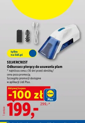 Odkurzacz piorący do usuwania plam Silvercrest promocja w Lidl