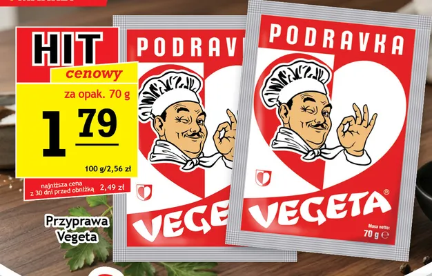 Przyprawa Vegeta Podravka promocja w Gram Market