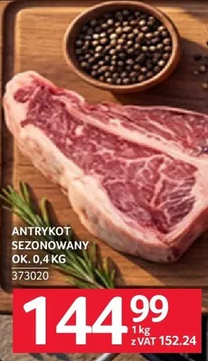 Antrykot sezonowany ok. 0.4 kg promocja w Selgros