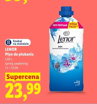 Płyn do płukania Lenor Spring Awakening promocja w Lidl