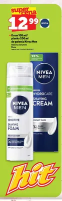 Pianka do golenia Nivea Men promocja w TOPAZ