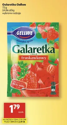 Galaretka truskawkowa wybrane rodzaje promocja w Delikatesy Centrum