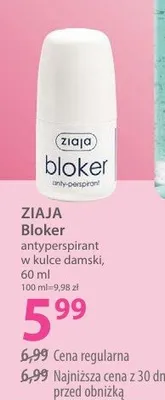 Antyperspirant w kulce damski Bloker promocja w Hebe
