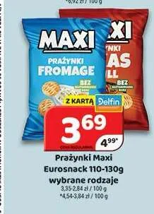 Prażynki Maxi Eurosnack Solone promocja w Delfin