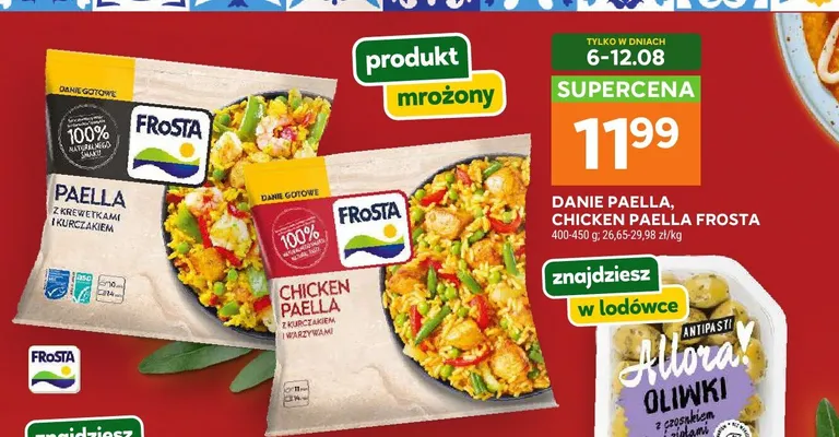 Danie Paella Frosta promocja w Stokrotka