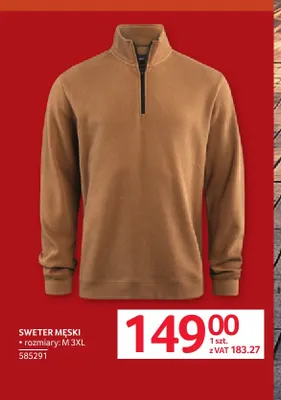 Sweter męski promocja w Selgros
