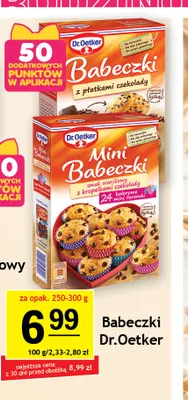 Babeczki z płatkami czekolady Dr.Oetker promocja w Gram Market