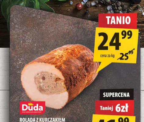Rolada z kurczakiem Duda promocja w Arhelan