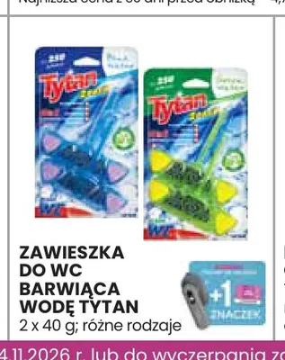 Zawieszka do WC barwiąca wodę 2-pak Tytan promocja w Stokrotka