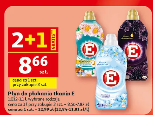 Płyn do płukania tkanin promocja w Auchan