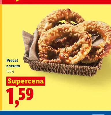 Precel z serem promocja w Lidl