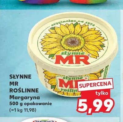 Margaryna Słynne MR promocja w Kaufland