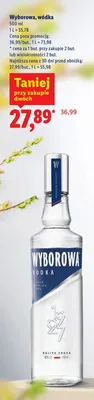 Wódka promocja w Lidl