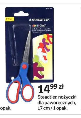Nożyczki dla praworęcznych 17 cm Staedtler promocja w Empik