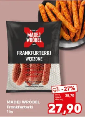 Frankfurterki 1kg promocja w Kaufland