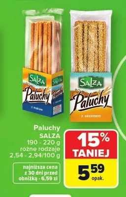 Paluchy SALZA promocja w Carrefour