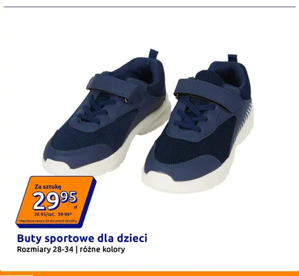 Buty sportowe dla dzieci promocja w Action