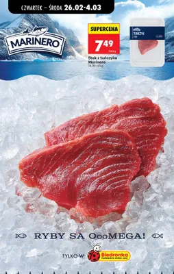 Stek z tuńczyka promocja w Biedronka