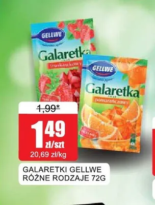 Galaretki Gellwe promocja w Bingo