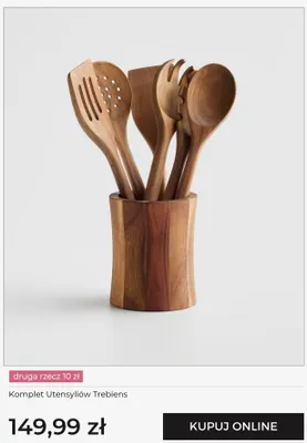 Komplet utensyliów Trebiens home&you promocja w home&you