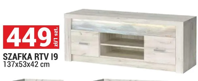 SZAFKA RTV I9 promocja w Merkury Market