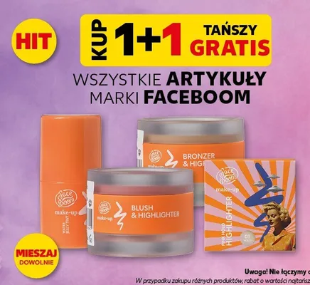 Kosmetyki do makijażu różne rodzaje (podkład, bronzer, blush, highlighter) promocja w Kaufland