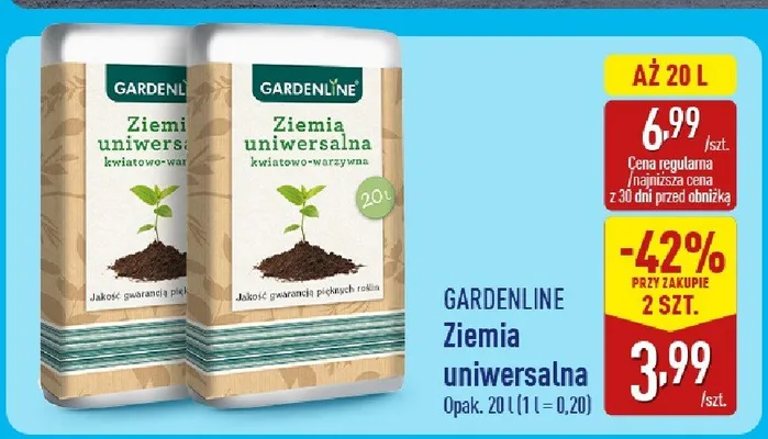 Ziemia uniwersalna promocja w Aldi