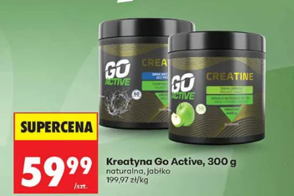 Kreatyna Go Active naturalna promocja w Biedronka