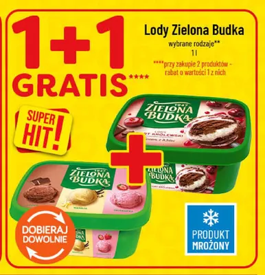 Lody Zielona Budka Tort Królewski promocja w POLOmarket