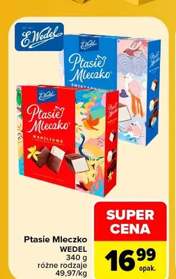 Ptasie Mleczko E.Wedel promocja w Carrefour