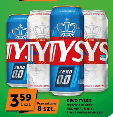 Piwo Tyskie Gronie promocja w ABC