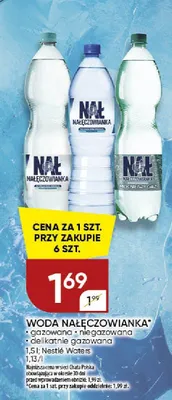 Woda Nałęczowianka niegazowana promocja w Chata Polska