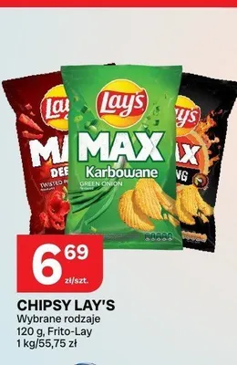 Chipsy Lay's Max Karbowane promocja w Chorten