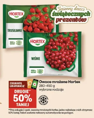 Wiśnie Hortex promocja w Delikatesy Centrum