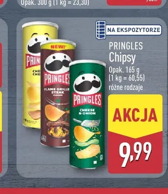 Chipsy Pringles promocja w Aldi