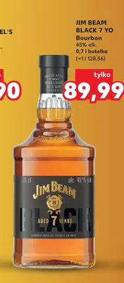 Bourbon Jim Beam Black 7 YO promocja w Kaufland