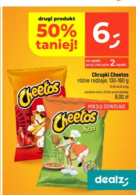 Chrupki Cheetos Ketchup promocja w Dealz